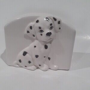 Vintage Otagiri Dalmation Pen And Letter Holder